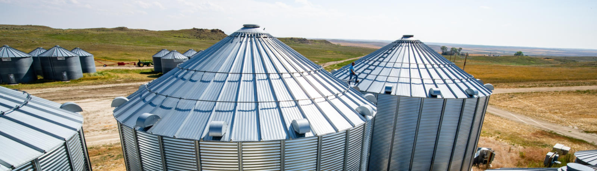 Grain bins
